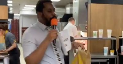 UK's busiest McDonald's where manager sings to customers and people travel miles to visit