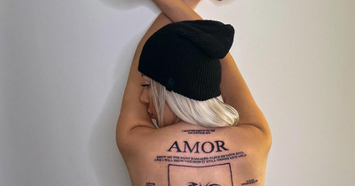 The Only Way is Essex's Demi Sims shows off massive new back tattoo