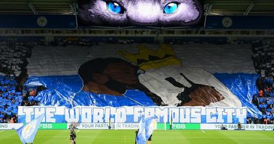 Leicester City tifo for Nottingham Forest clash slammed after City Ground dig
