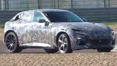 Ferrari Purosangue V12 SUV Thrashed Around Fiorano Is A Sight To See