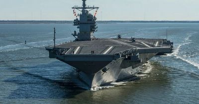 Most expensive warship ever built finally set for maiden voyage from US