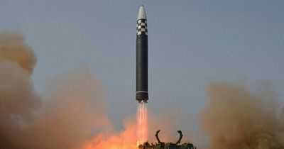 North Korea fires missile over Japan as citizens ordered to take cover in shelters