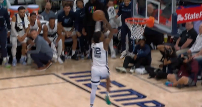 Ja Morant makes spectacular spin-o-rama dunk after steal in Grizzlies preseason game