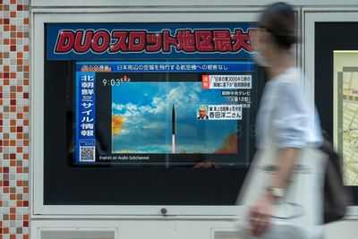 North Korea fires ballistic missile over Japan