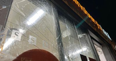 Man 'smashed Sainsbury's shop window after argument with staff'