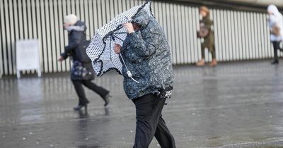 Yellow weather warning as torrential rain and 80mph winds set to bash Scotland