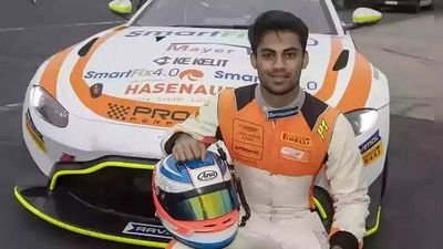 Akhil Rabindra finishes 8th in European GT4 season