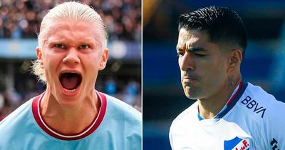 Luis Suarez makes feelings clear on Erling Haaland as Man City star beats record