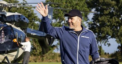 Pupils stunned as Gary Barlow lands in helicopter on school field