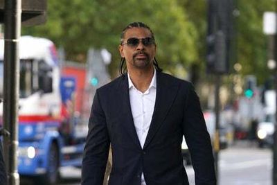 Ex-boxer David Haye ‘grabbed man around throat and threatened to kill him’, court hears