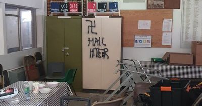 More than £4,000 raised after swastikas and racist graffiti daubed all over the inside of a Cardiff cricket club