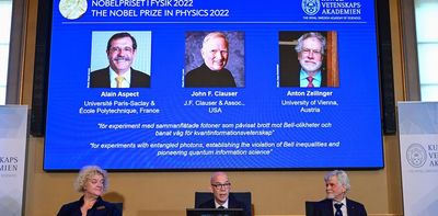 Nobel prize: physicists share prize for insights into the spooky world of quantum mechanics
