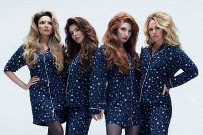 Girls Aloud reunite for rare photo as they launch new charity nightwear range in honour of Sarah Harding