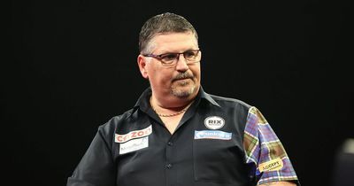Gary Anderson left red-faced after single-figure visit to oche in Michael van Gerwen loss