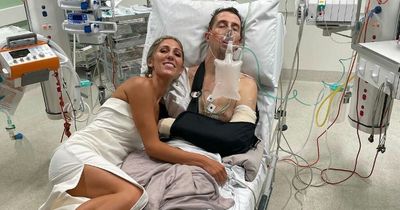 Groom spends wedding night in hospital after dislocating elbow while dancing