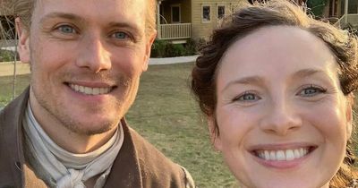 Outlander star Sam Heughan shares sweet happy birthday message to Caitriona Balfe