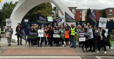 Liverpool Hope University staff strike over 'ludicrously low' pay rise