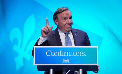 Quebec's Legault vows to be premier for all but has limited backing in Montreal