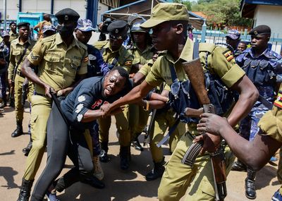 Uganda police detain nine people for oil pipeline protest