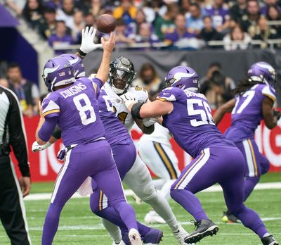 Vikings open up as 7.5-point favorite in Week 5 vs Bears