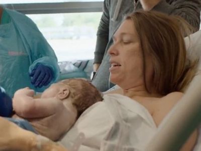 Democratic candidate goes viral for ad showing her giving birth