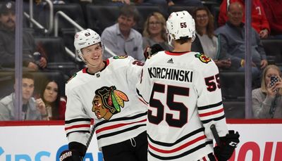 Lukas Reichel deemed ‘not quite there yet,’ sent to AHL as Blackhawks whittle down roster