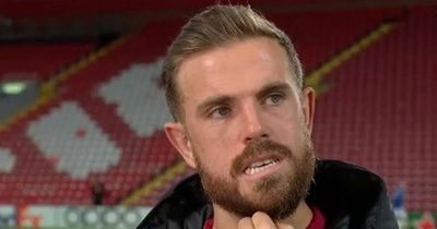 Jordan Henderson admits Liverpool teammates needed "kick up the backside" amid poor form