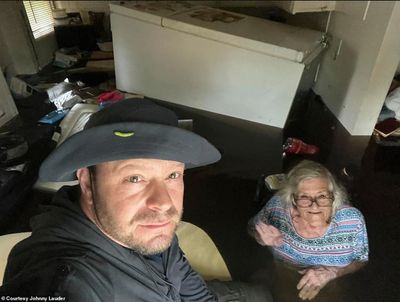 Son documents harrowing rescue of mom from Ian's floodwaters