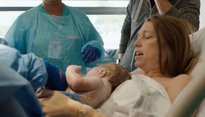 Louisiana US House challenger's ad shows her giving birth