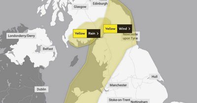 UK weather forecast: Torrential rain to soak the country amid ferocious 55mph gales