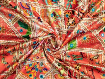 How to style Gamthi pattern fabric this festive season
