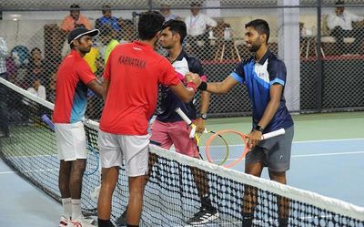 National Games | Karnataka wins men’s tennis doubles, Maharashtra bags women’s gold