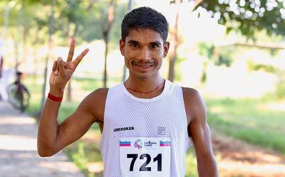National Games: Ram Baboo sets new national record in men’s 35km race walk; Jyothi Yarraji wins gold in 100m hurdles