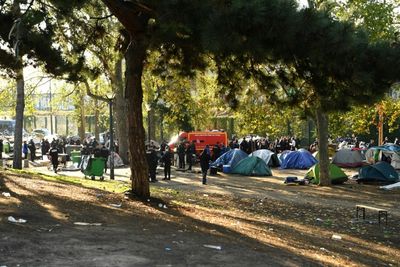 Paris police dismantle crack users' camp