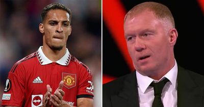 Paul Scholes was spot on with criticism after pointing blame at Man Utd star Antony