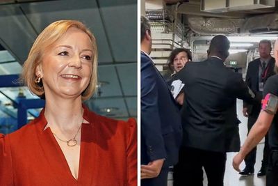 Security kick photographer out of Tory conference minutes before Liz Truss speech
