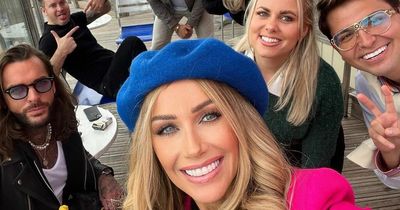 Channel 4 Celebs Go Dating: Love Island's Laura Anderson shares behind-the-scenes snaps from filming