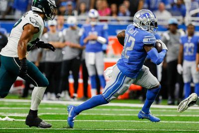 Lions RBs D’Andre Swift and Jamaal Williams both excelling in topping expected yards per carry