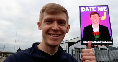 Leeds lad who has never been on a date takes out giant billboard advert on M621