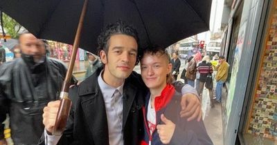 The 1975 frontman Matty Healy mobbed by fans as he's spotted filming secret project in the Northern Quarter