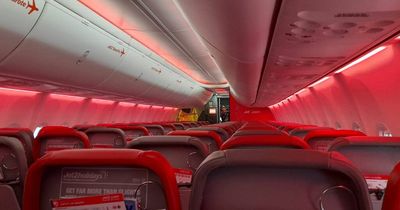 Edinburgh flyer shares pictures onboard 'ghost flight' with only three passengers