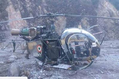 Army helicopter crashes in Tawang, pilot killed