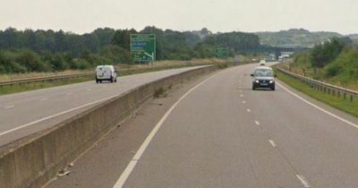Car ended up on its roof following crash on A46 in Nottinghamshire