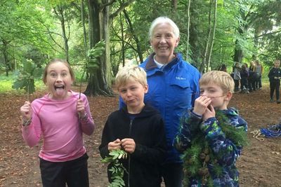 Scotland’s chief forester celebrates outdoor education with award-winning schools