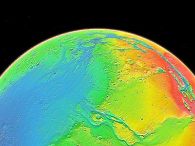 Scientists Find Evidence For Lakes Under Martian Ice Cap