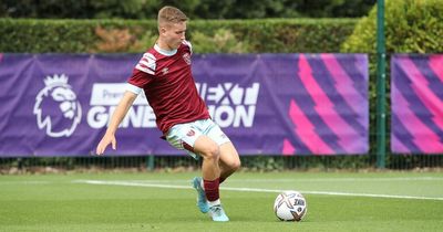 The West Ham teenager who trained with the first-team ahead of Anderlecht Conference League clash
