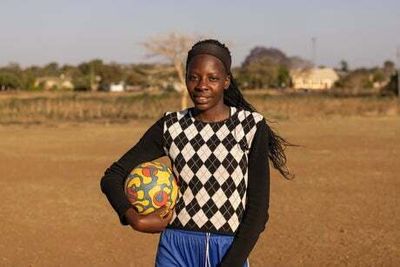 Zimbabwe’s girl footballers kick back against teen pregnancy