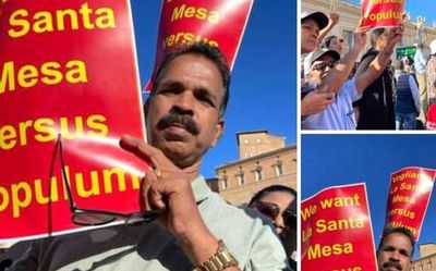 Protest in the Vatican over unified Mass system