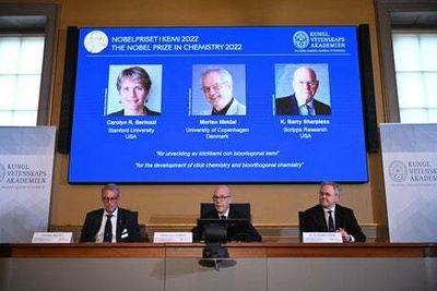 Nobel Prize for Chemistry awarded to Barry Sharpless, Morten Meldal, and Carolyn Bertozzi