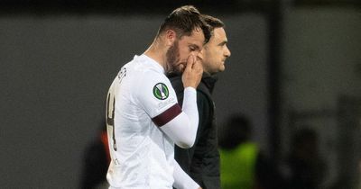 Craig Halkett out of Hearts' European clash with Fiorentina in blow to Robbie Neilson's side